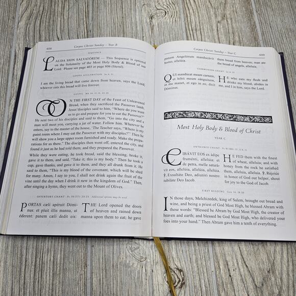 Saint Isaac Jogues Illuminated Missal Lectionary Gradual Sundays Solemnities Har - Picture 7 of 9